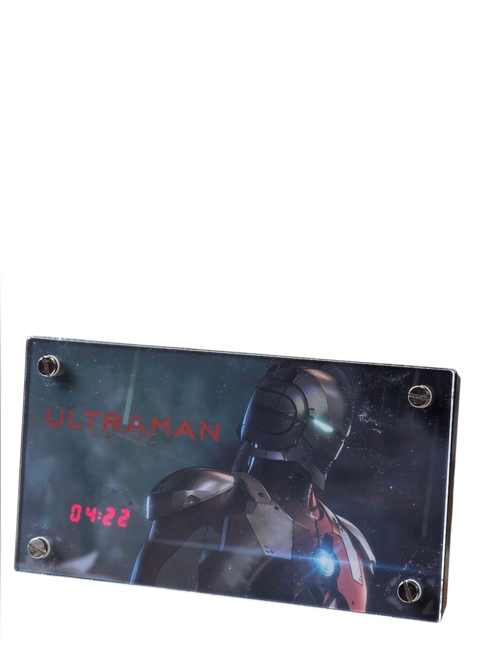 Taito Corp. Ultraman Japanese Super Hero Digital USB Travel Alarm Clock